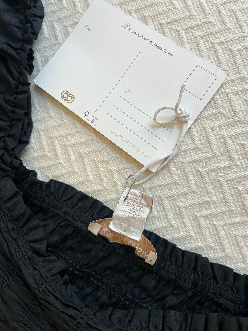 Caroline Constas Cotton Maxi Dress - Picture 3 of 12